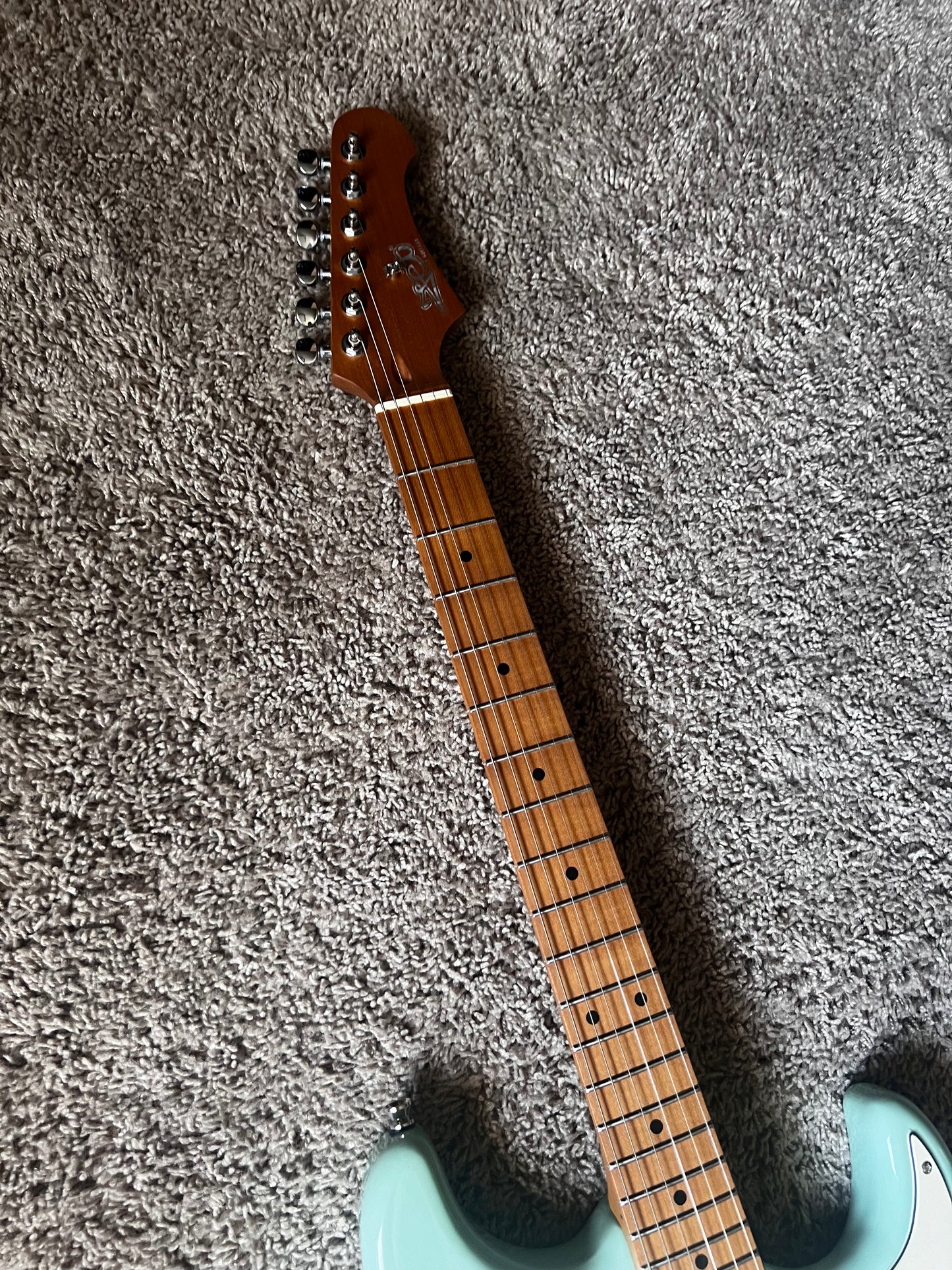 Electric Guitar Jet Guitars JS400 SFG Sea Foam Green Free Setup