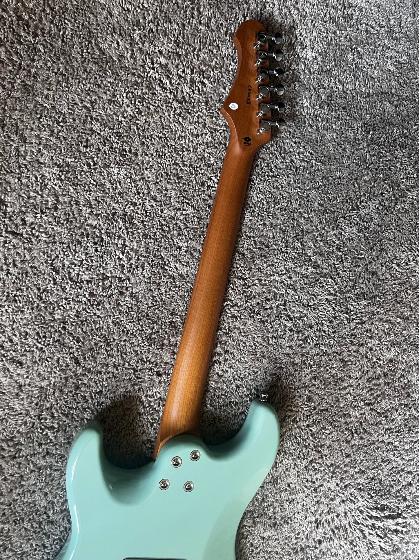 Electric Guitar Jet Guitars JS400 SFG Sea Foam Green Free Setup