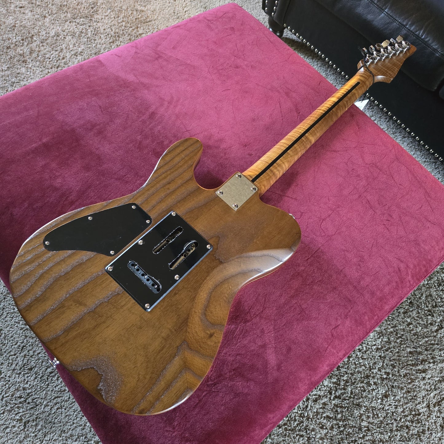 Electric Guitar Soloking MT-1 FM 24 ARTISAN FMN HH NATURAL SATIN