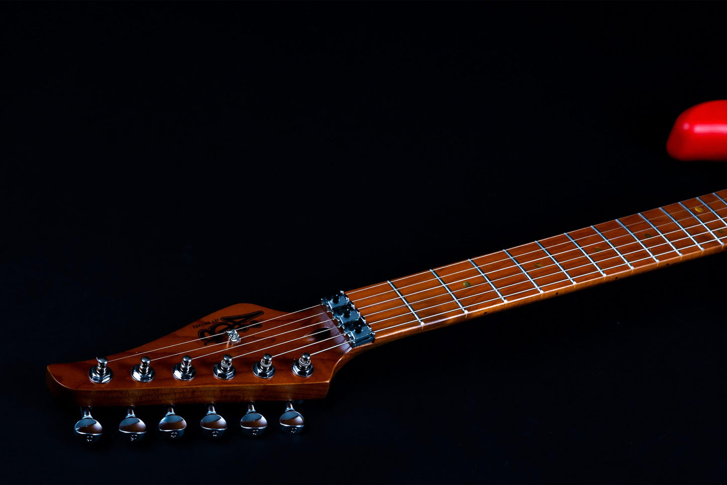 Electric Guitar Jet Guitars JS850 Relic FR Red Relic Free Setup