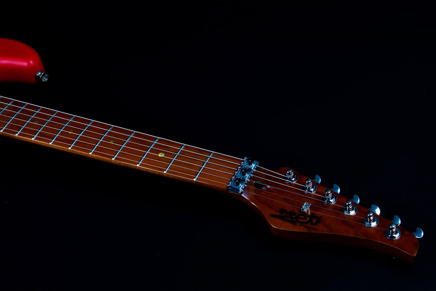Electric Guitar Jet Guitars JS850 Relic FR Red Relic Free Setup