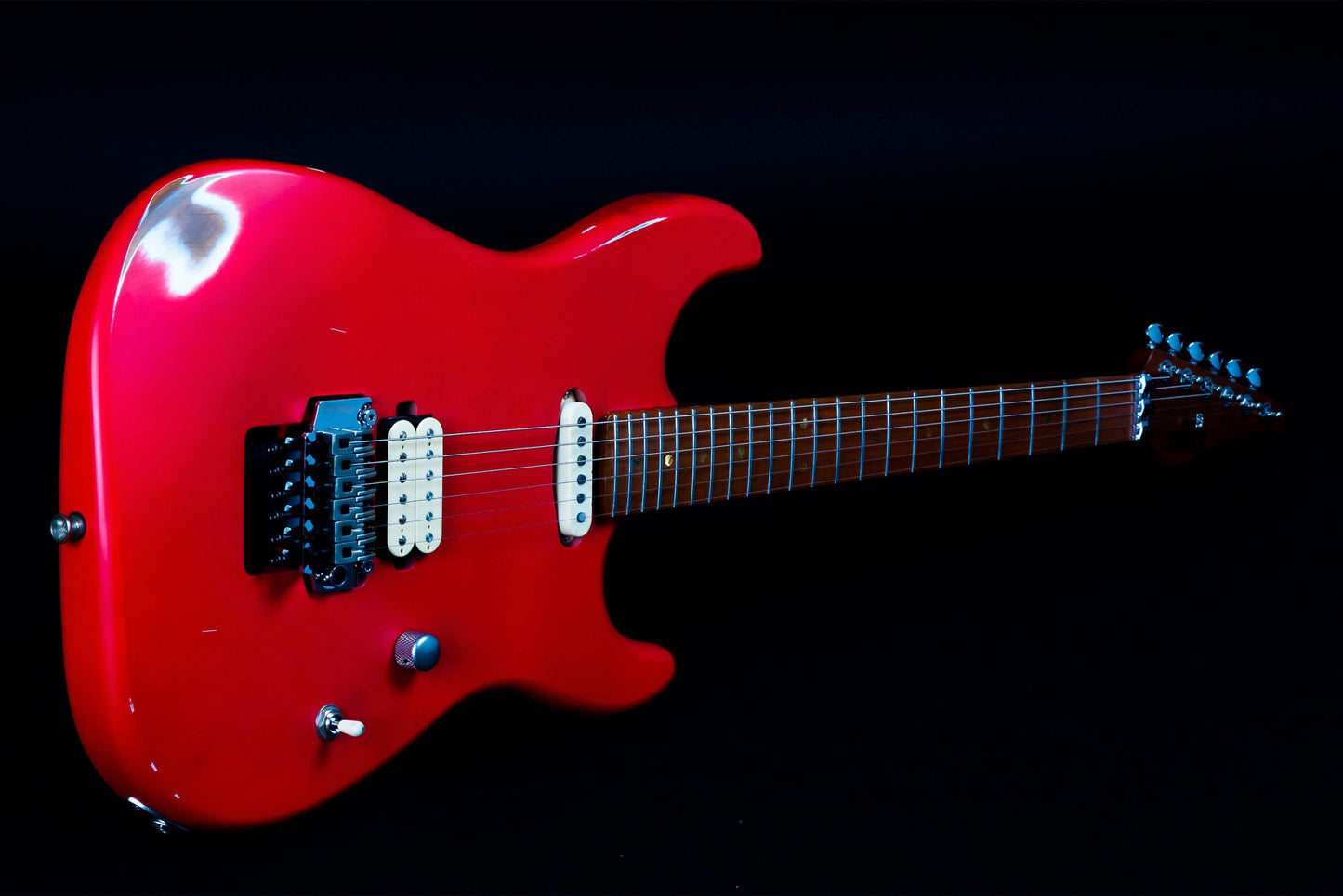 Electric Guitar Jet Guitars JS850 Relic FR Red Relic Free Setup