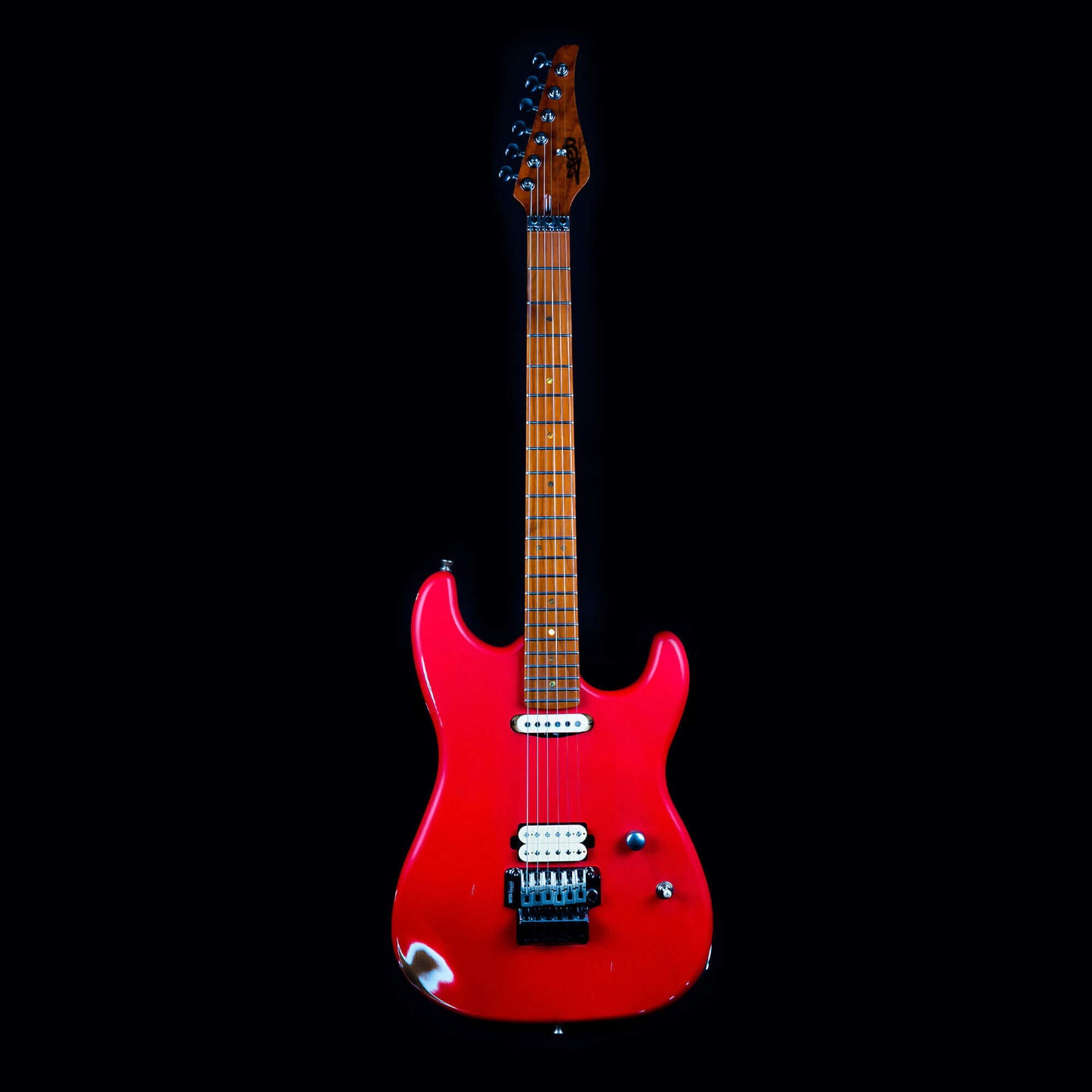 Electric Guitar Jet Guitars JS850 Relic FR Red Relic Free Setup