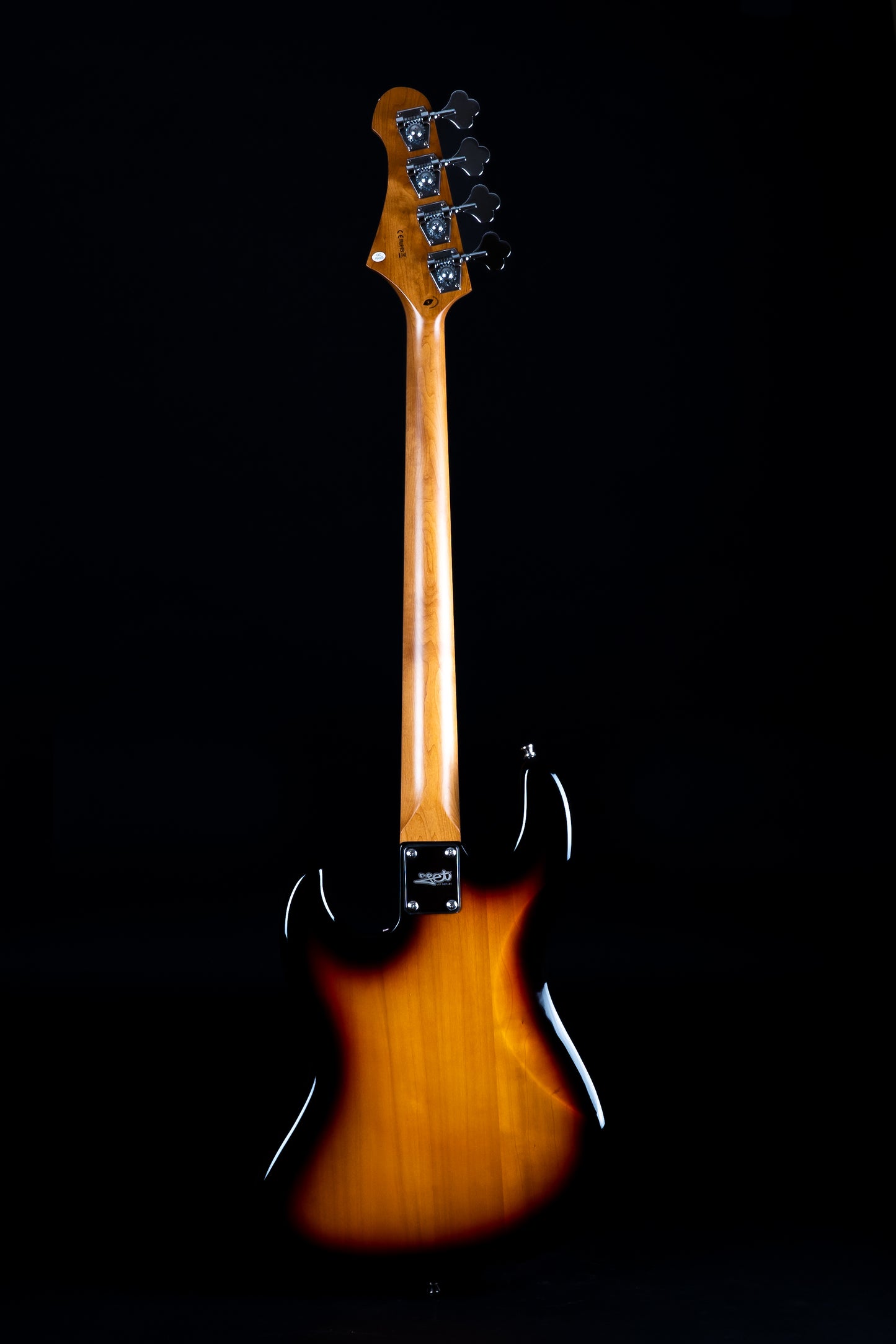 Electric Bass Jet Guitars JJB300 SB Sunburst Jazz Bass Free Setup