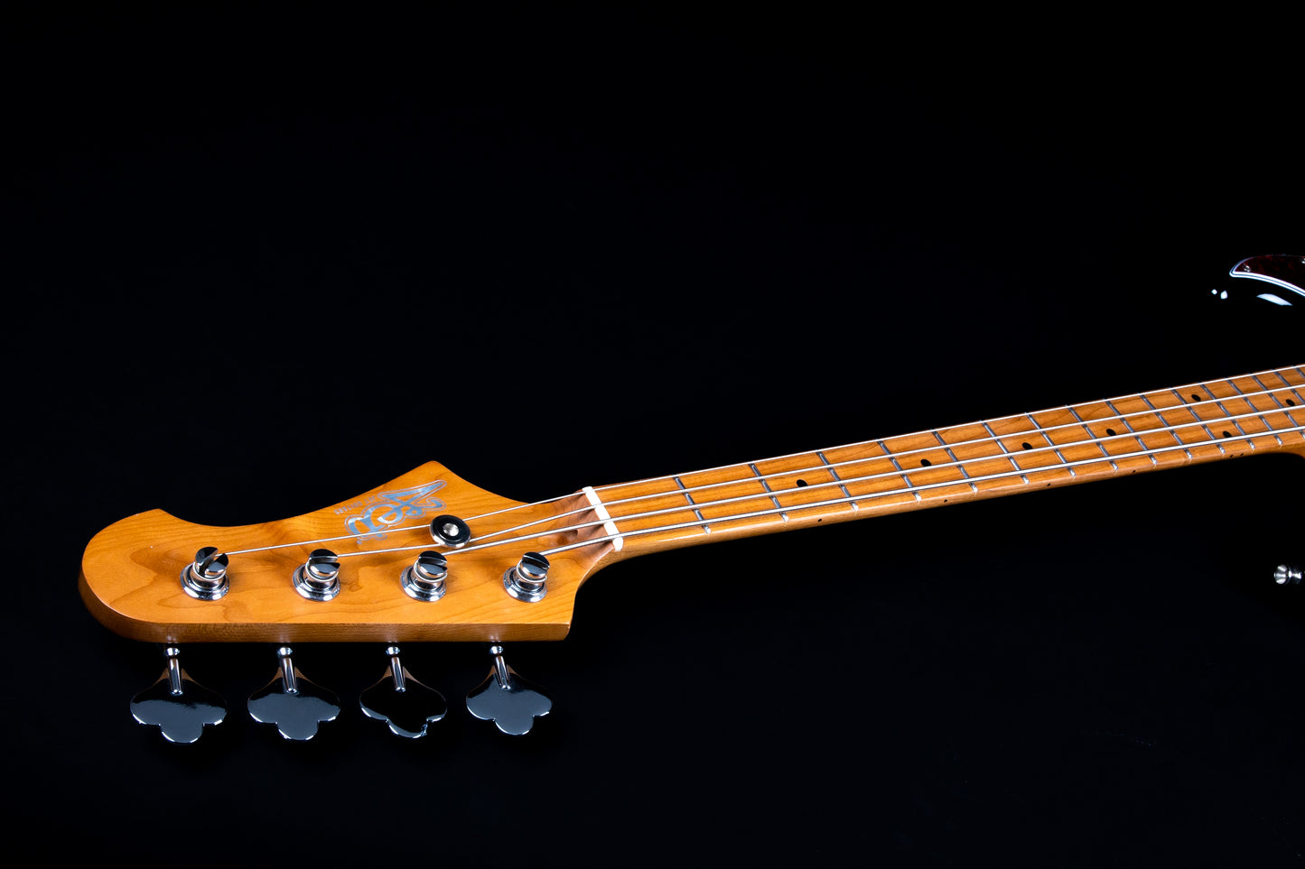 Electric Bass Jet Guitars JJB300 SB Sunburst Jazz Bass Free Setup