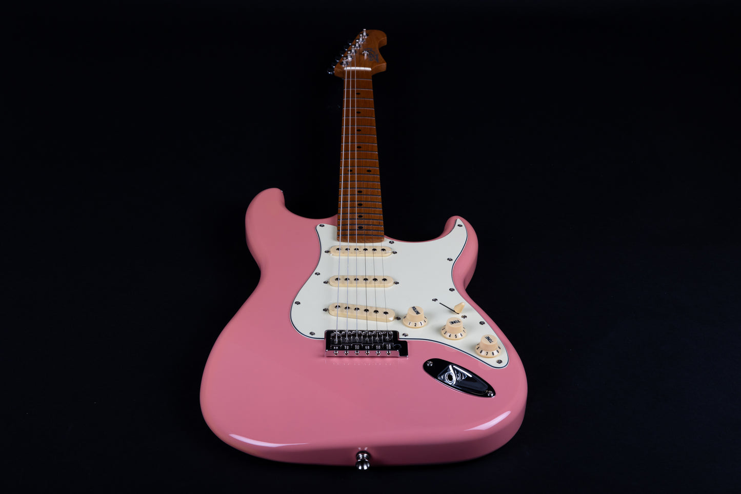 Electric Guitar Jet Guitars JS300 BGD Burgundy Pink Free Setup