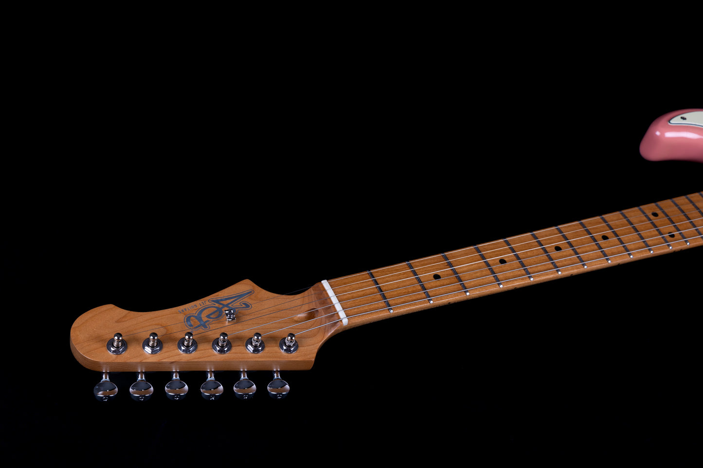 Electric Guitar Jet Guitars JS300 BGD Burgundy Pink Free Setup