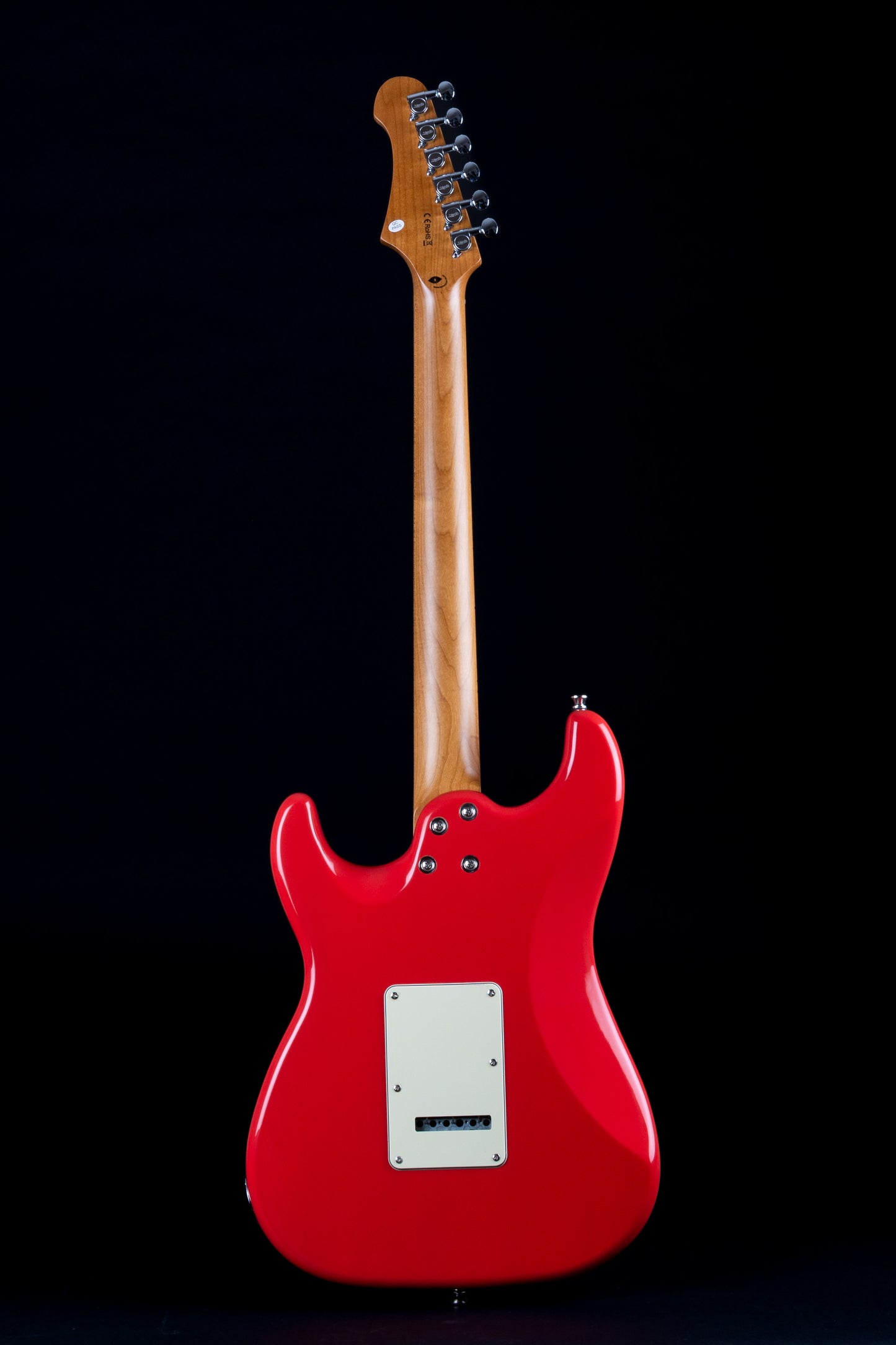 Electric Guitar Jet Guitars JS400 CRD Coral Red Free Setup