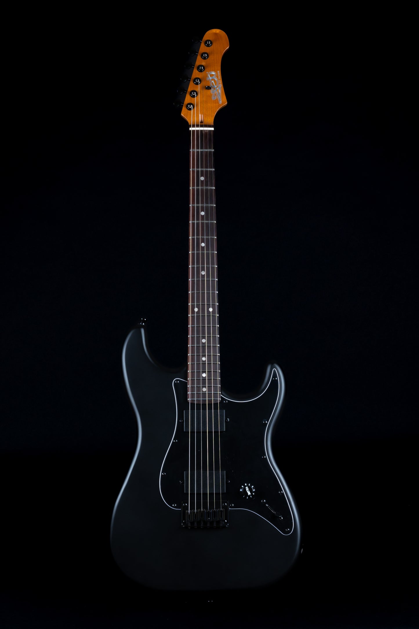 Electric Guitar Jet Guitars JS400 MBK R Matte Black Free Setup