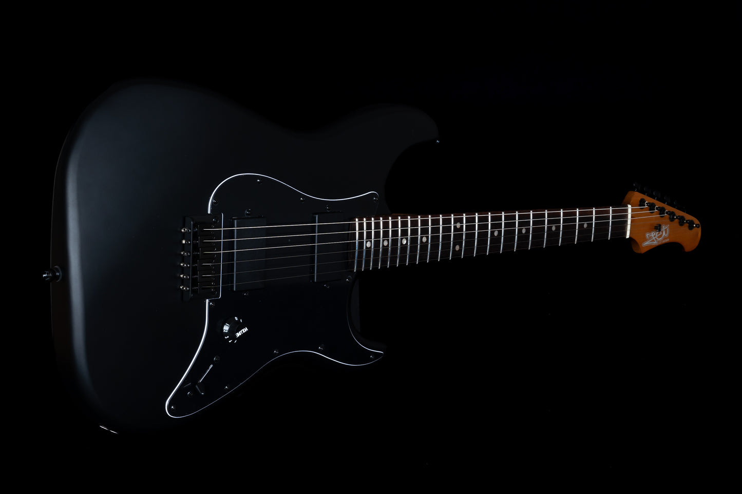 Electric Guitar Jet Guitars JS400 MBK R Matte Black Free Setup