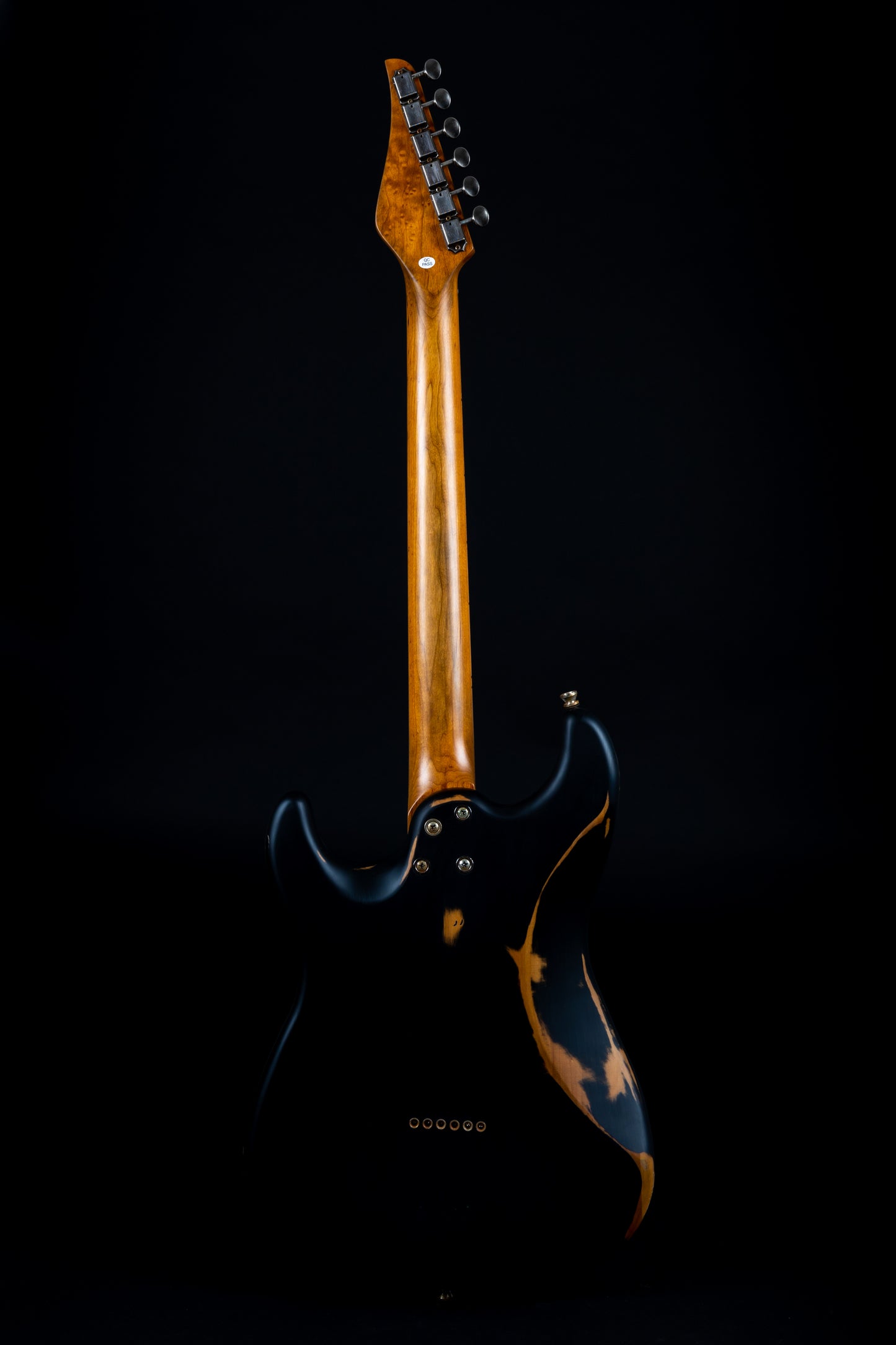 Electric Guitar Jet Guitars JS800 Relic Bk Black Relic Free Setup