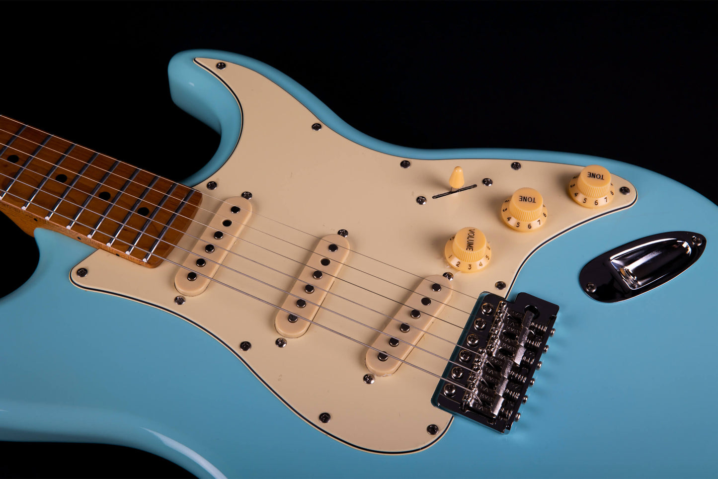 Electric Guitar Jet Guitars JS300 BL Sonic Blue Free Setup