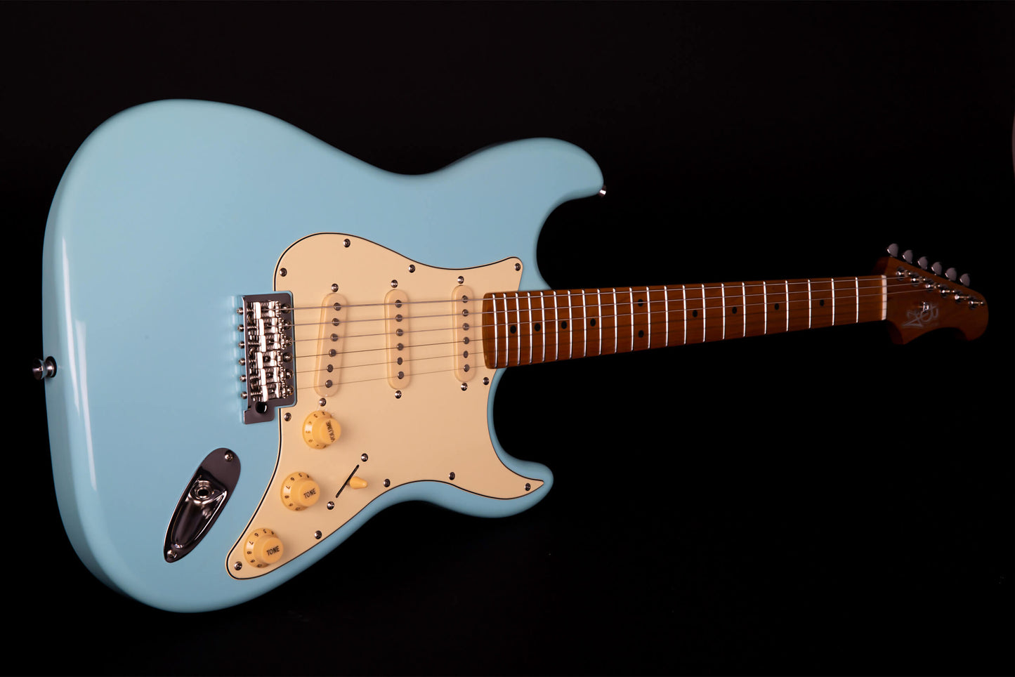 Electric Guitar Jet Guitars JS300 BL Sonic Blue Free Setup