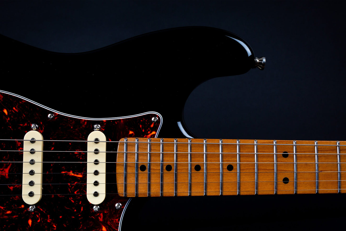 Electric Guitar Jet Guitars JS300 BK Black Free Setup