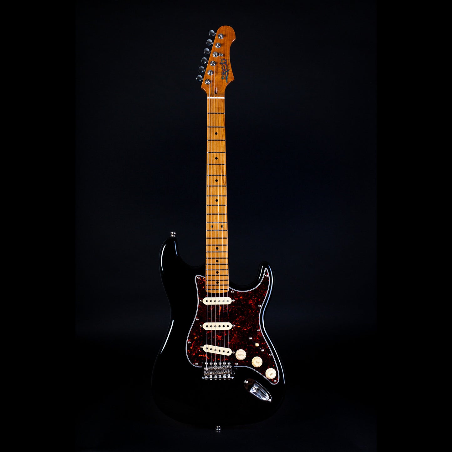 Electric Guitar Jet Guitars JS300 BK Black Free Setup