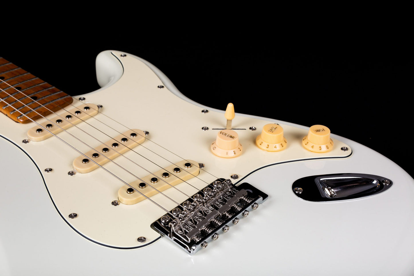 Electric Guitar Jet Guitars JS300 OW White Free Setup