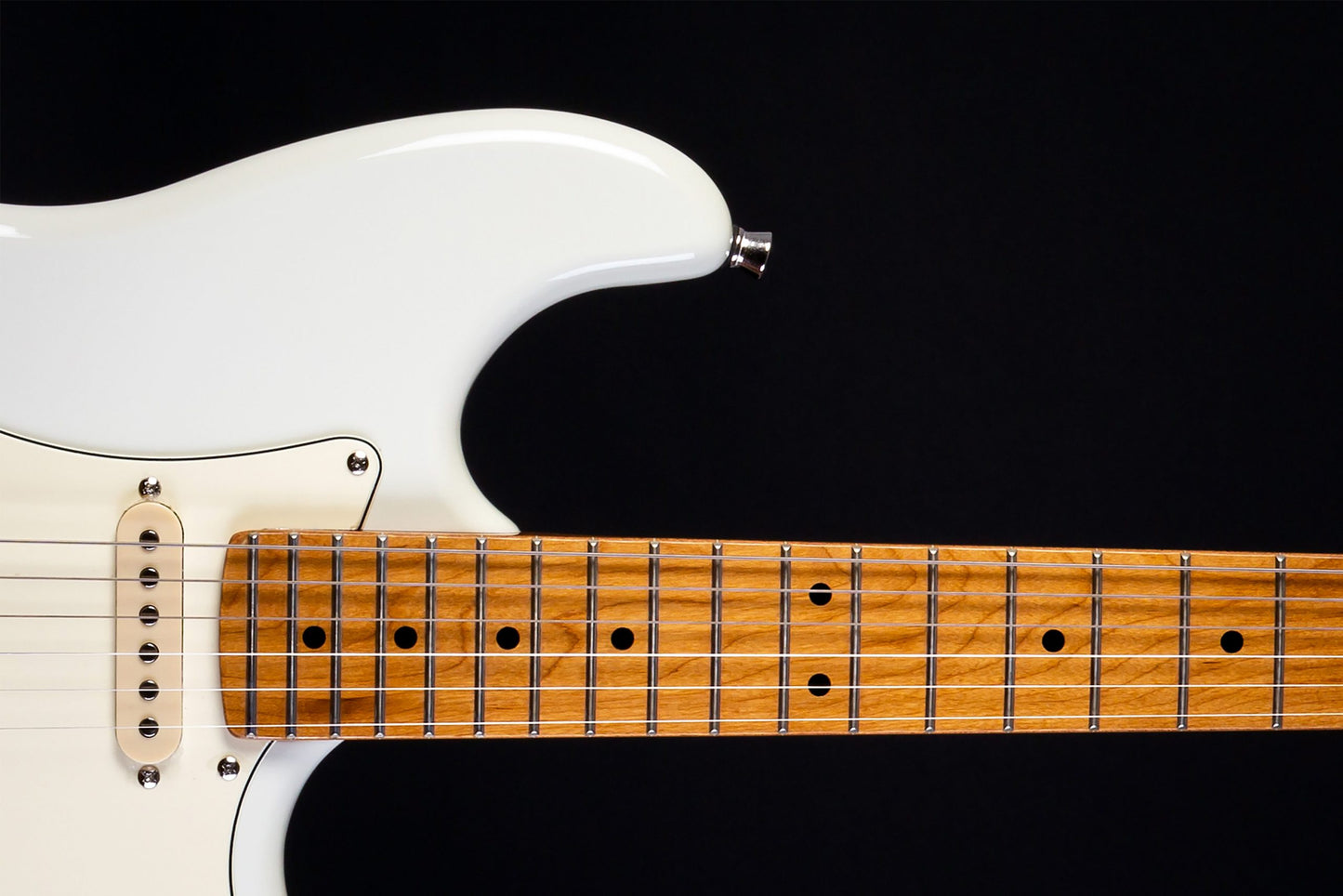 Electric Guitar Jet Guitars JS300 OW White Free Setup