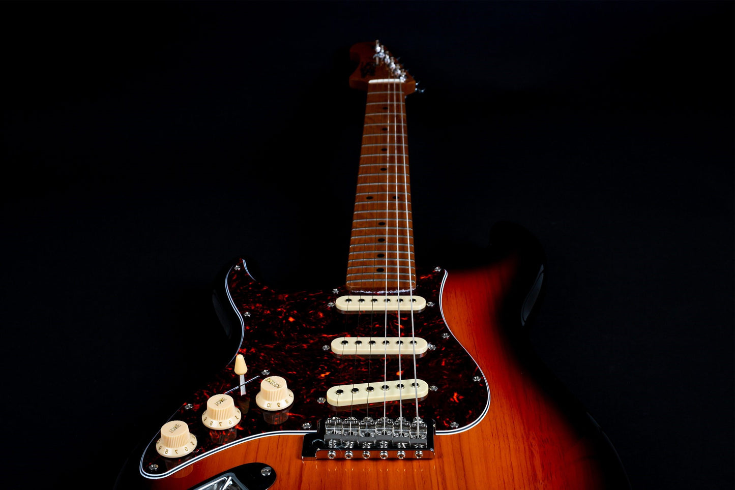 Electric Guitar Jet Guitars JS300 SB LH Sunburst Left Handed Free Setup