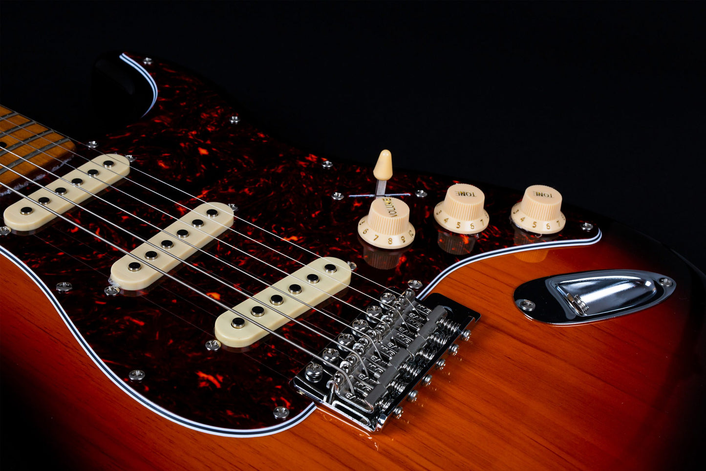 Electric Guitar Jet Guitars JS300 SB Sunburst Free Setup