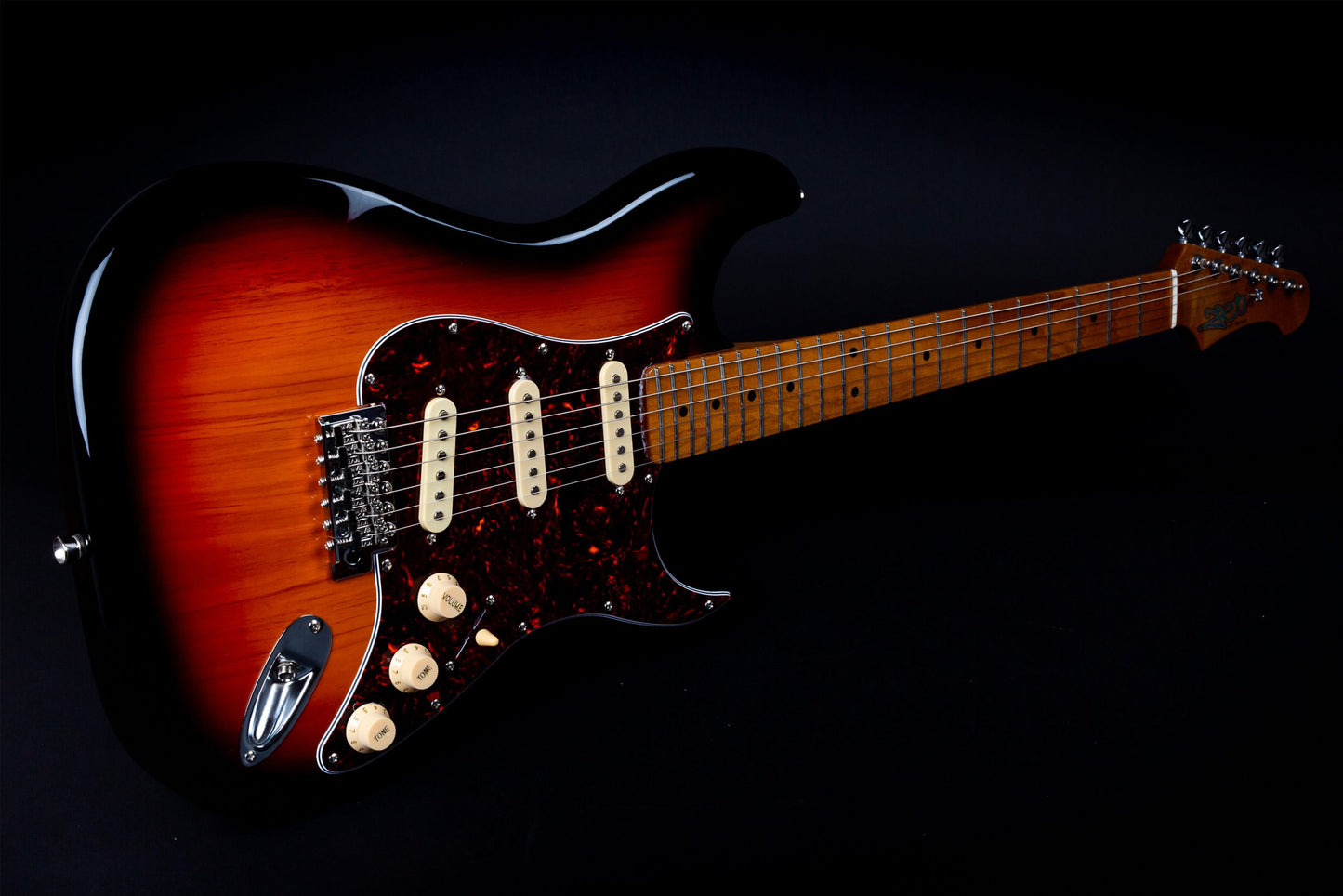 Electric Guitar Jet Guitars JS300 SB Sunburst Free Setup