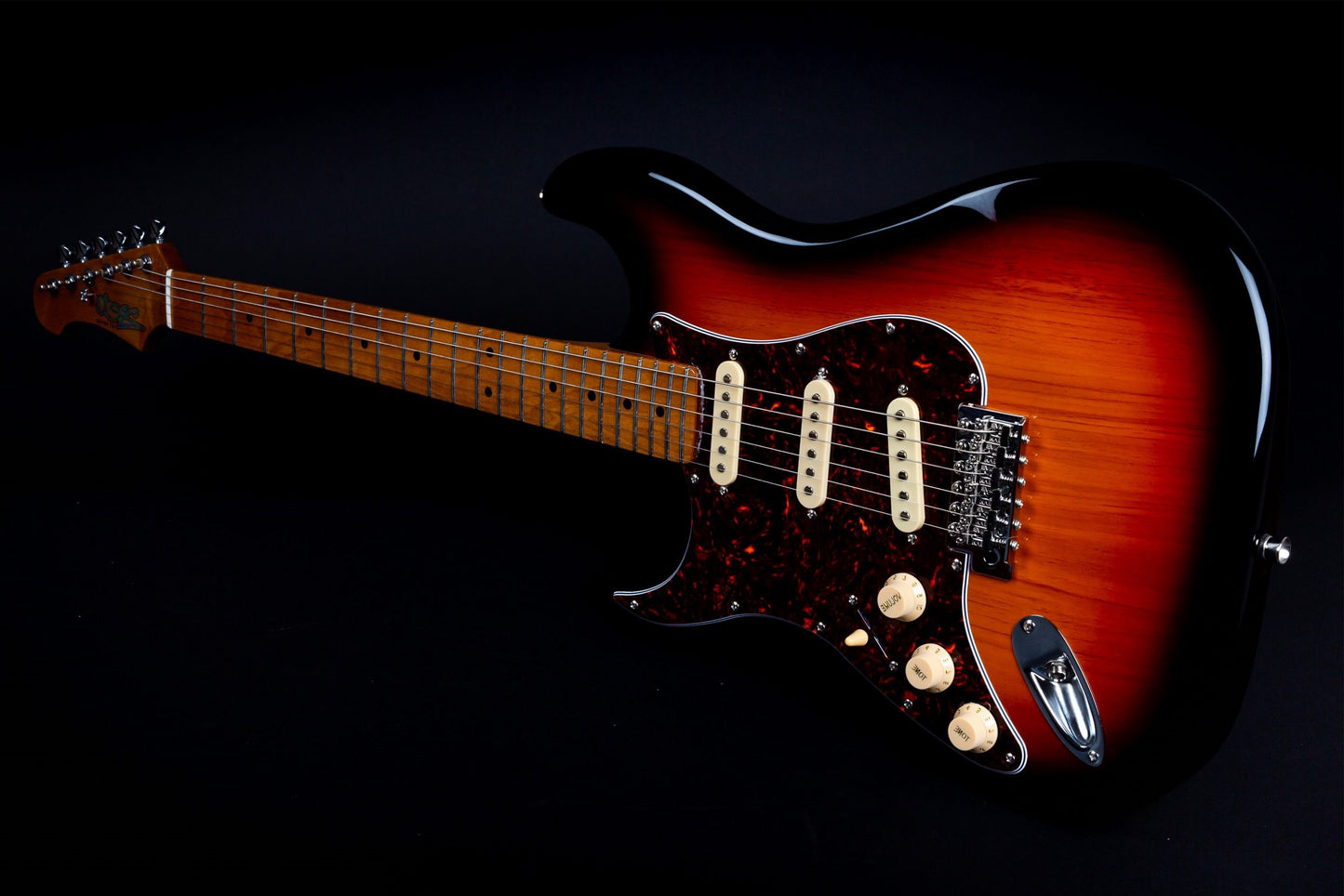 Electric Guitar Jet Guitars JS300 SB LH Sunburst Left Handed Free Setup