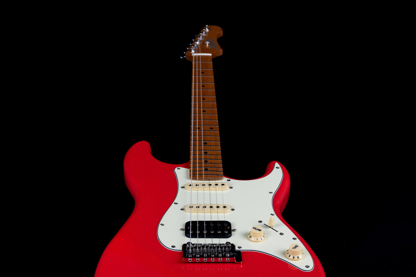 Electric Guitar Jet Guitars JS400 CRD Coral Red Free Setup