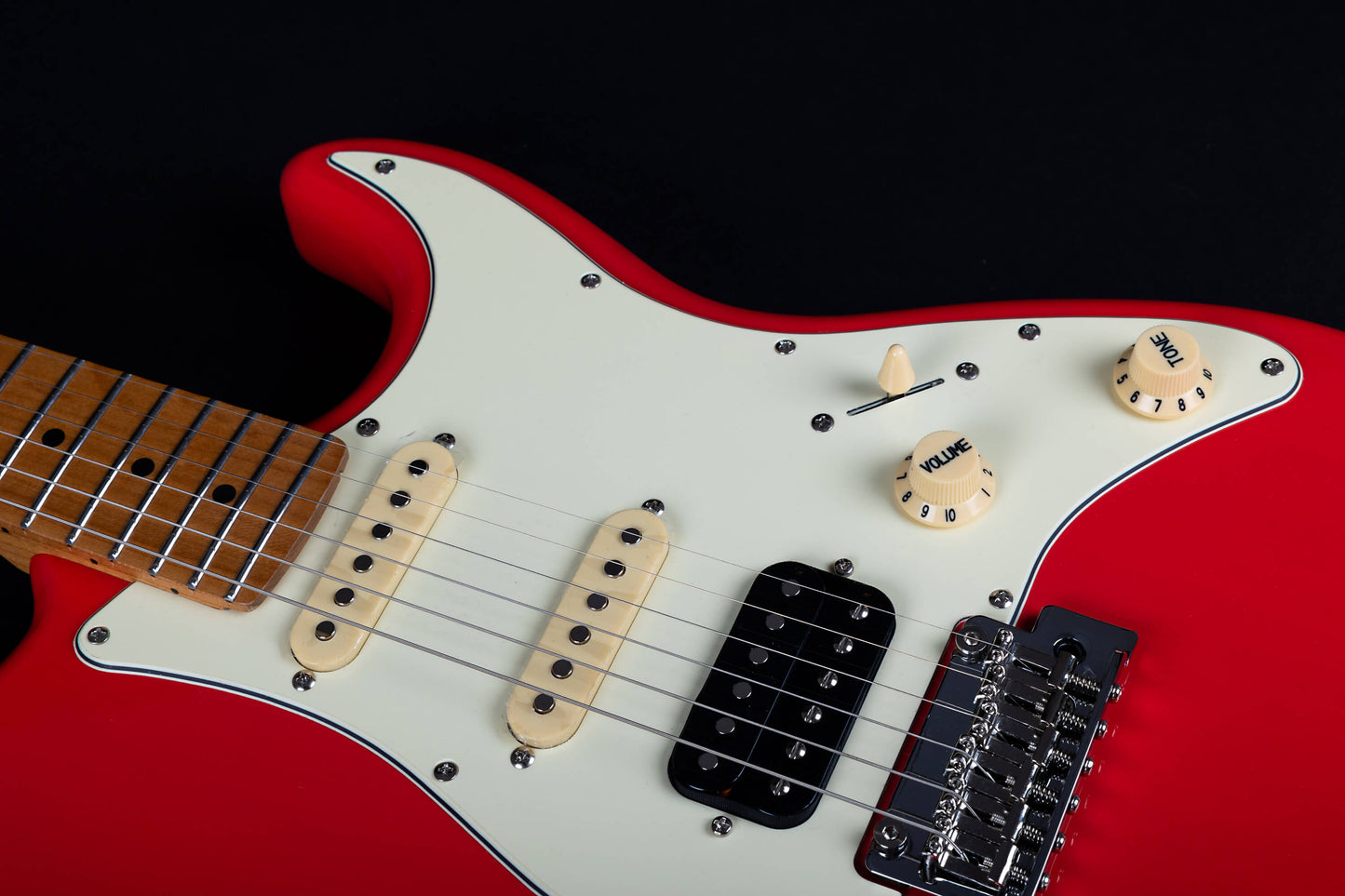 Electric Guitar Jet Guitars JS400 CRD Coral Red Free Setup