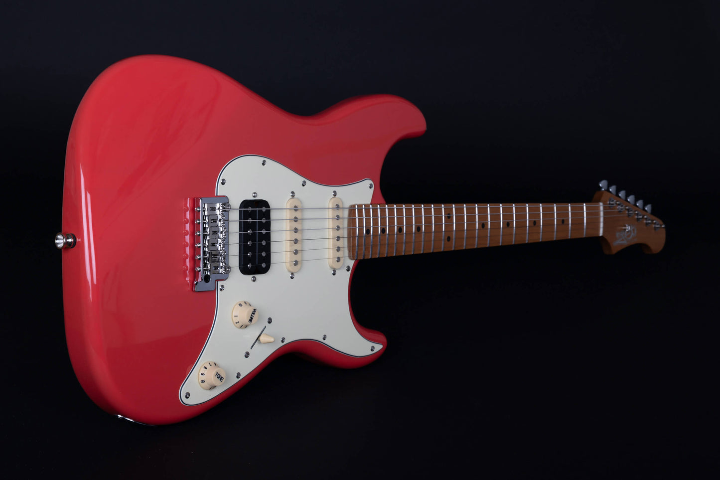 Electric Guitar Jet Guitars JS400 CRD Coral Red Free Setup