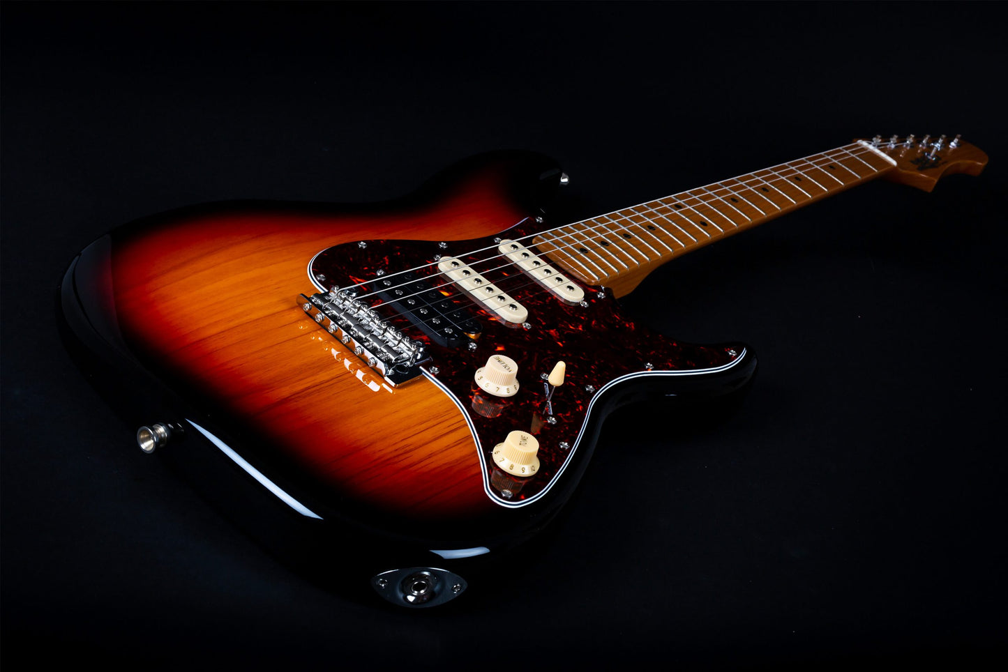 Electric Guitar Jet Guitars JS400 SB Sunburst Free Setup