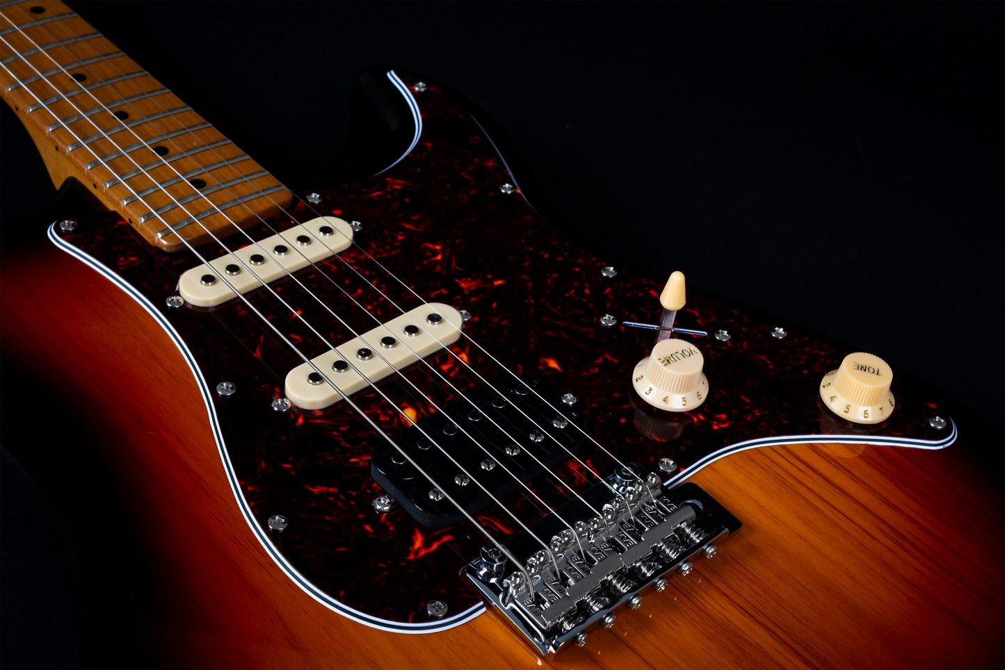 Electric Guitar Jet Guitars JS400 SB Sunburst Free Setup