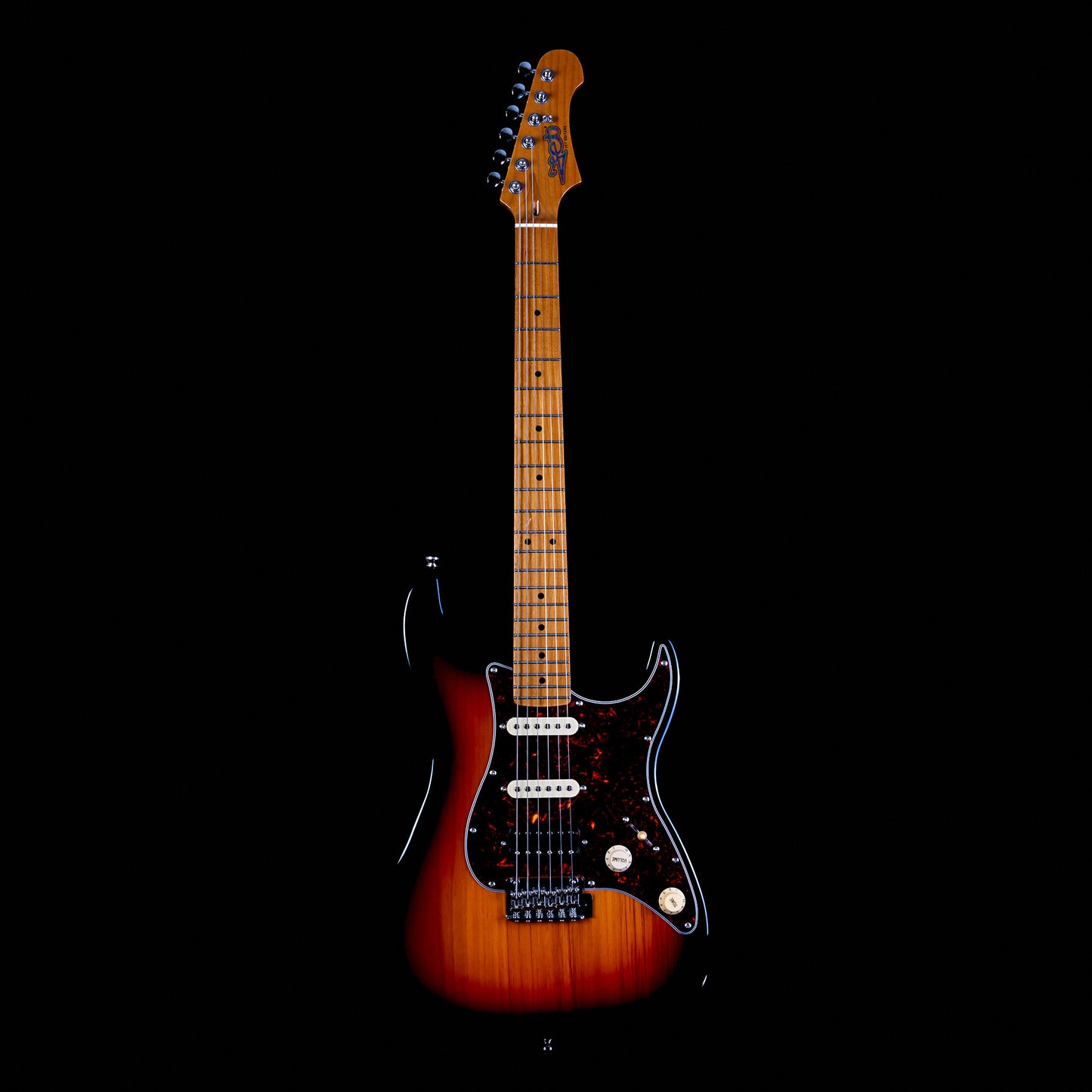 Electric Guitar Jet Guitars JS400 SB Sunburst Free Setup