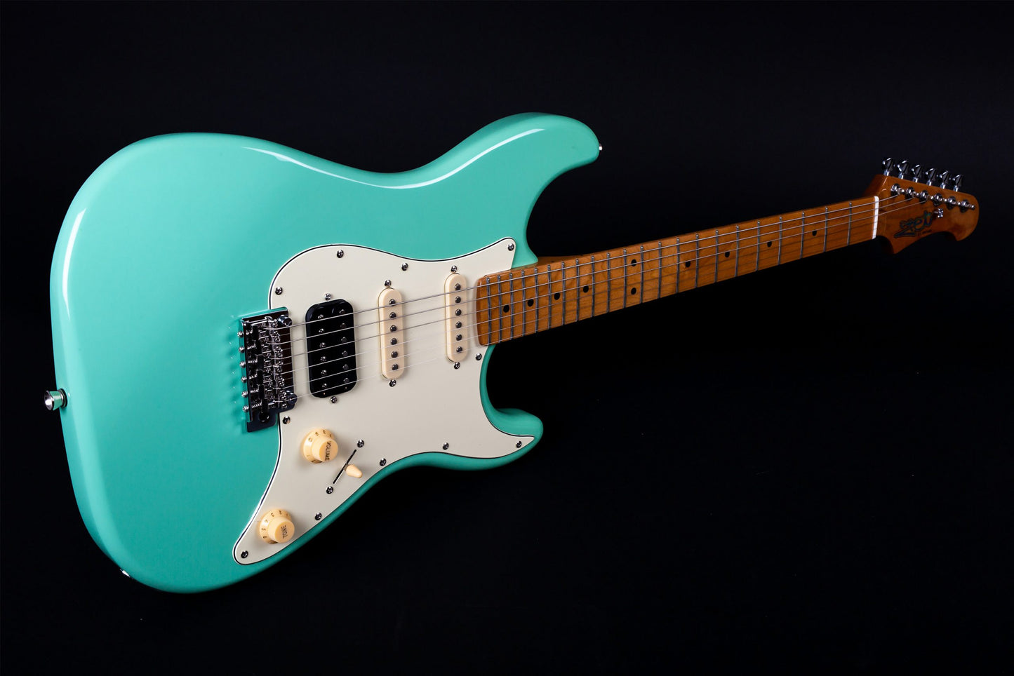 Electric Guitar Jet Guitars JS400 SFG Sea Foam Green Free Setup