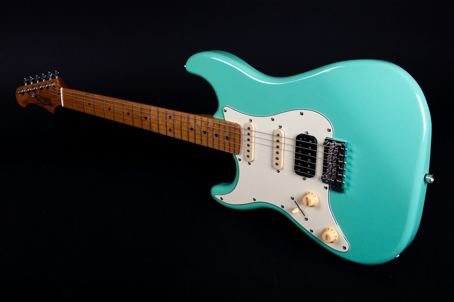 Electric Guitar Jet Guitars JS400 SFG LH Sea Foam Green Left Handed Free Setup