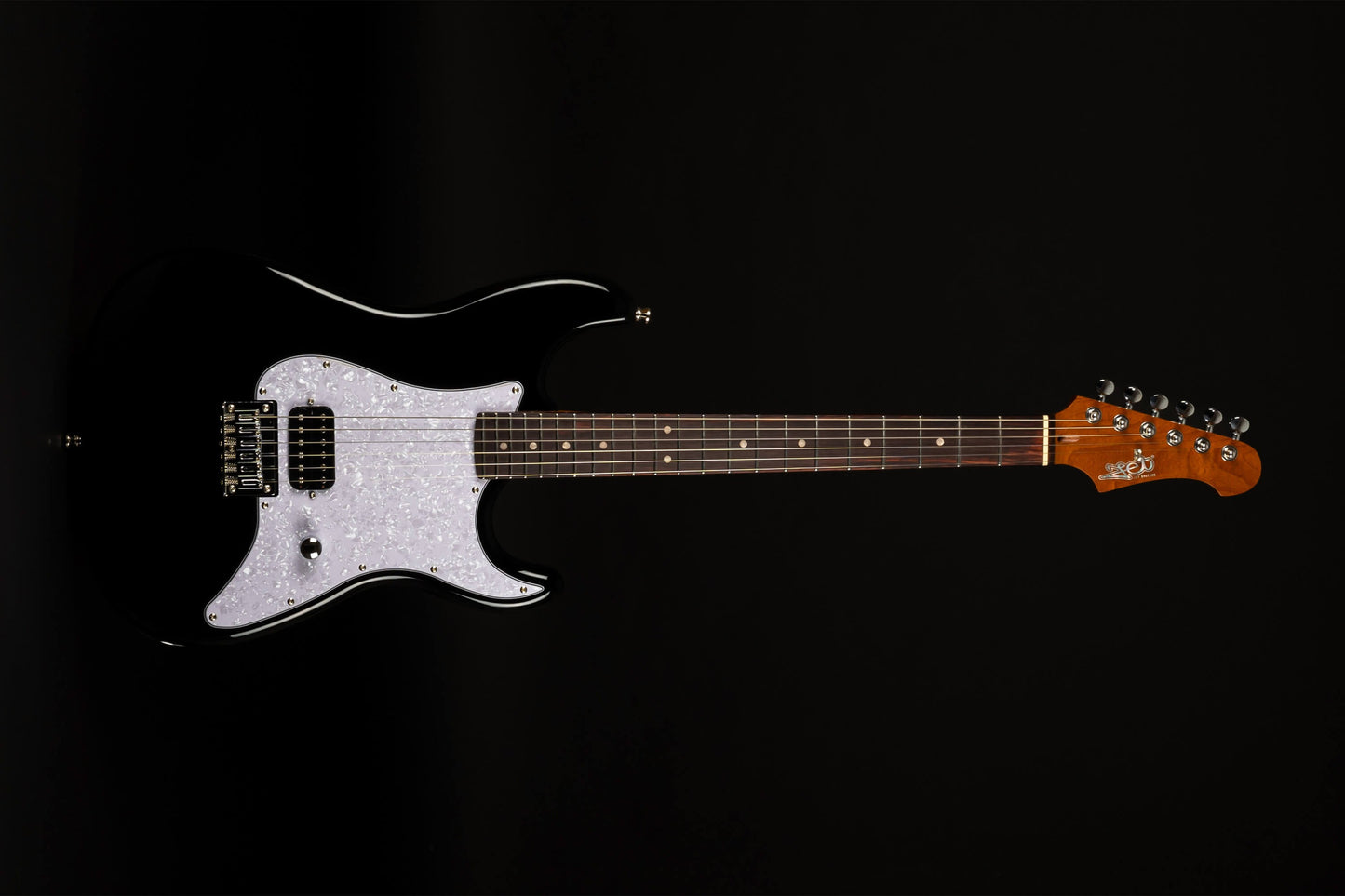 Electric Guitar Jet Guitars JS400 HT BK Free Setup