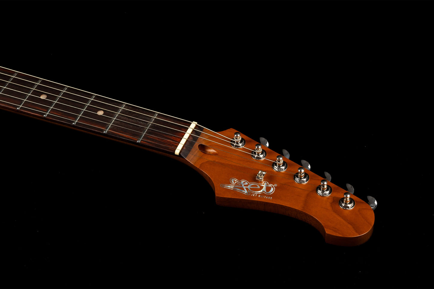Electric Guitar Jet Guitars JS400 HT BK Free Setup