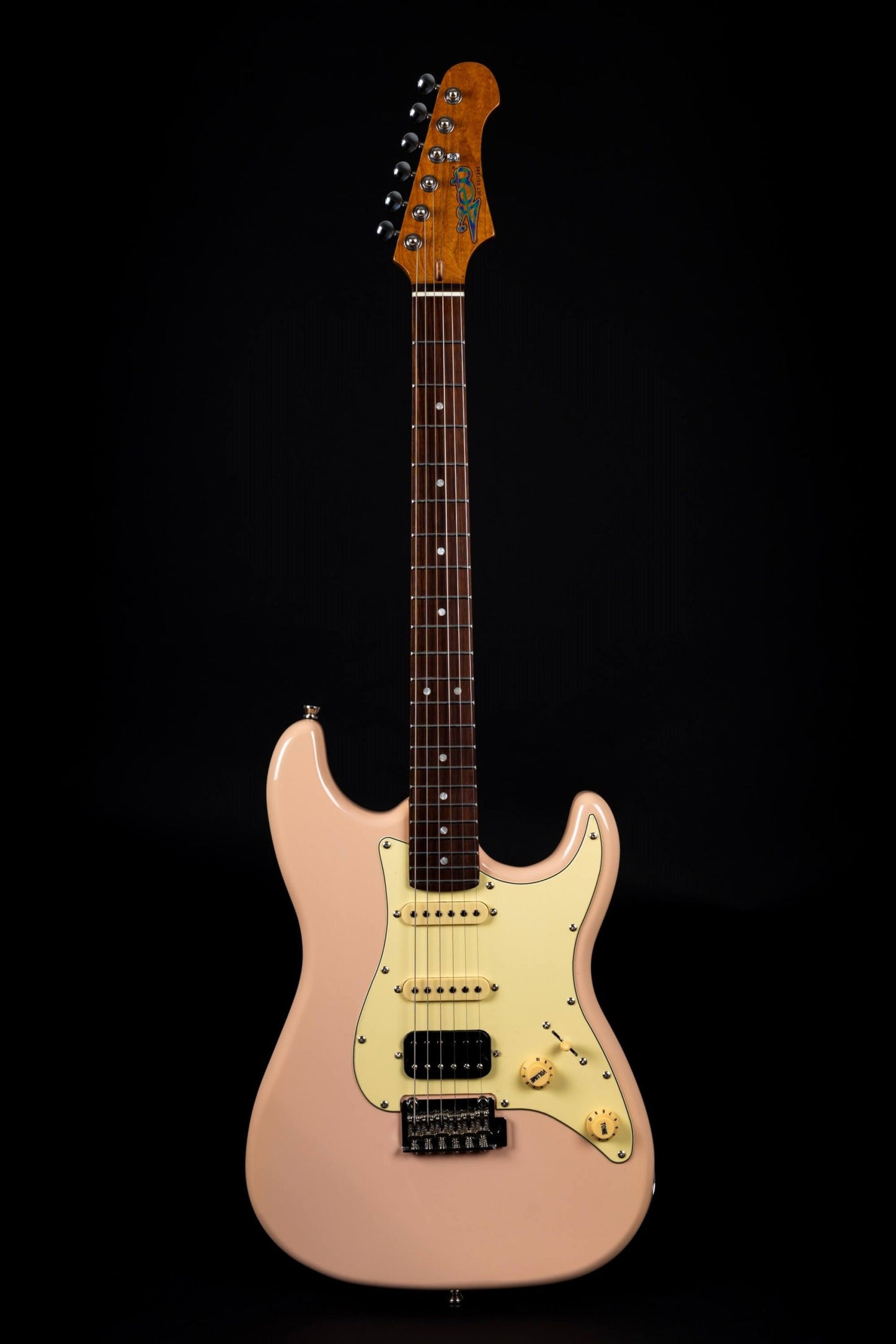 Electric Guitar Jet Guitars JS400 PKR Shell Pink Free Setup