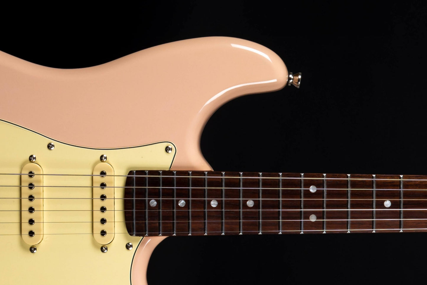 Electric Guitar Jet Guitars JS400 PKR Shell Pink Free Setup