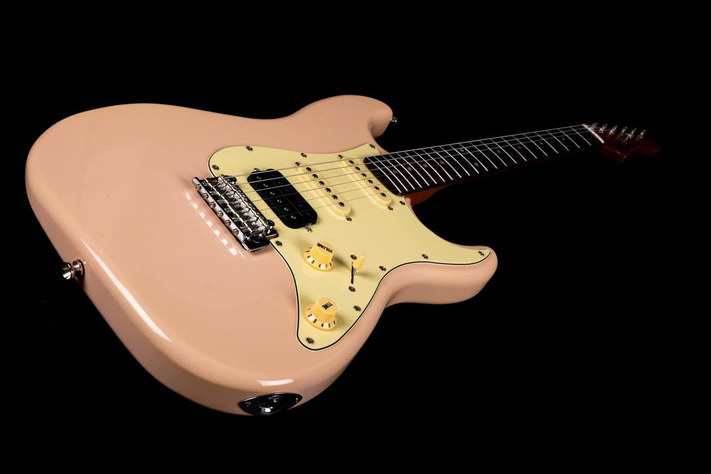 Electric Guitar Jet Guitars JS400 PKR Shell Pink Free Setup