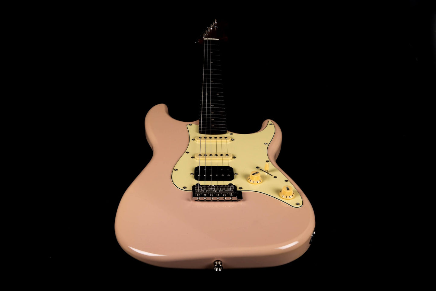 Electric Guitar Jet Guitars JS400 PKR Shell Pink Free Setup