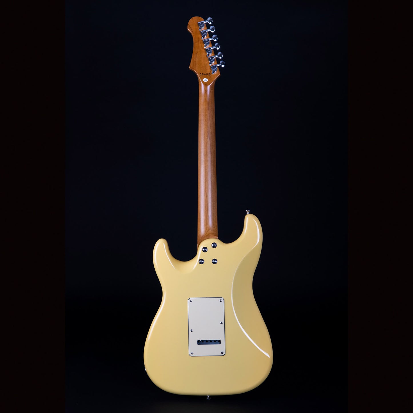 Electric Guitar Jet Guitars JS400 VYW Vintage Yellow Free Setup