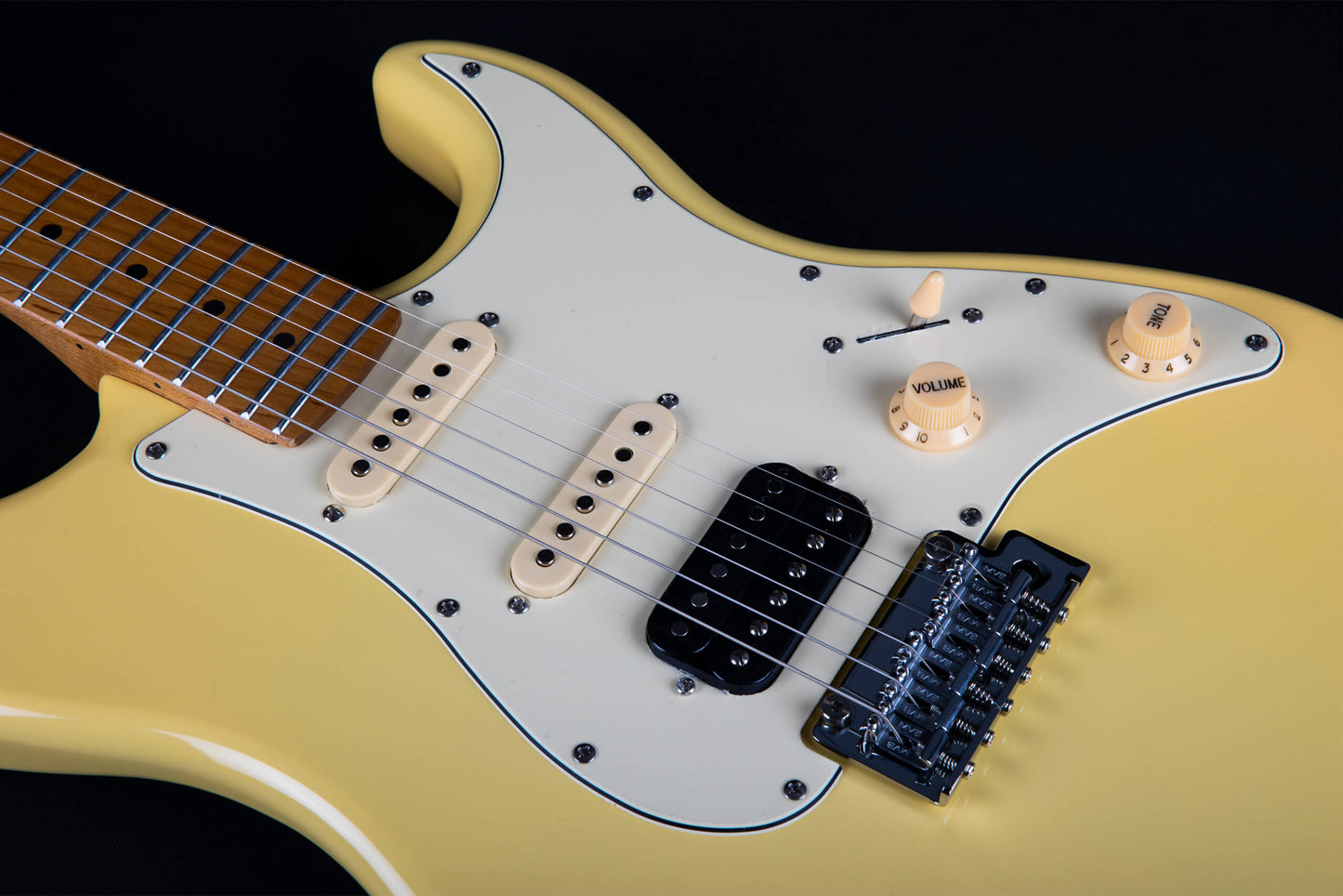 Electric Guitar Jet Guitars JS400 VYW Vintage Yellow Free Setup