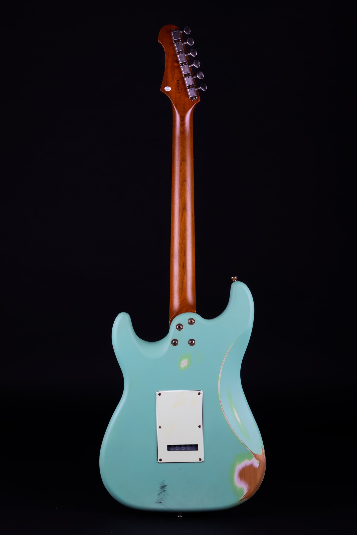 Electric Guitar Jet Guitars JS400 Relic SFG Sea Foam Green Free Setup