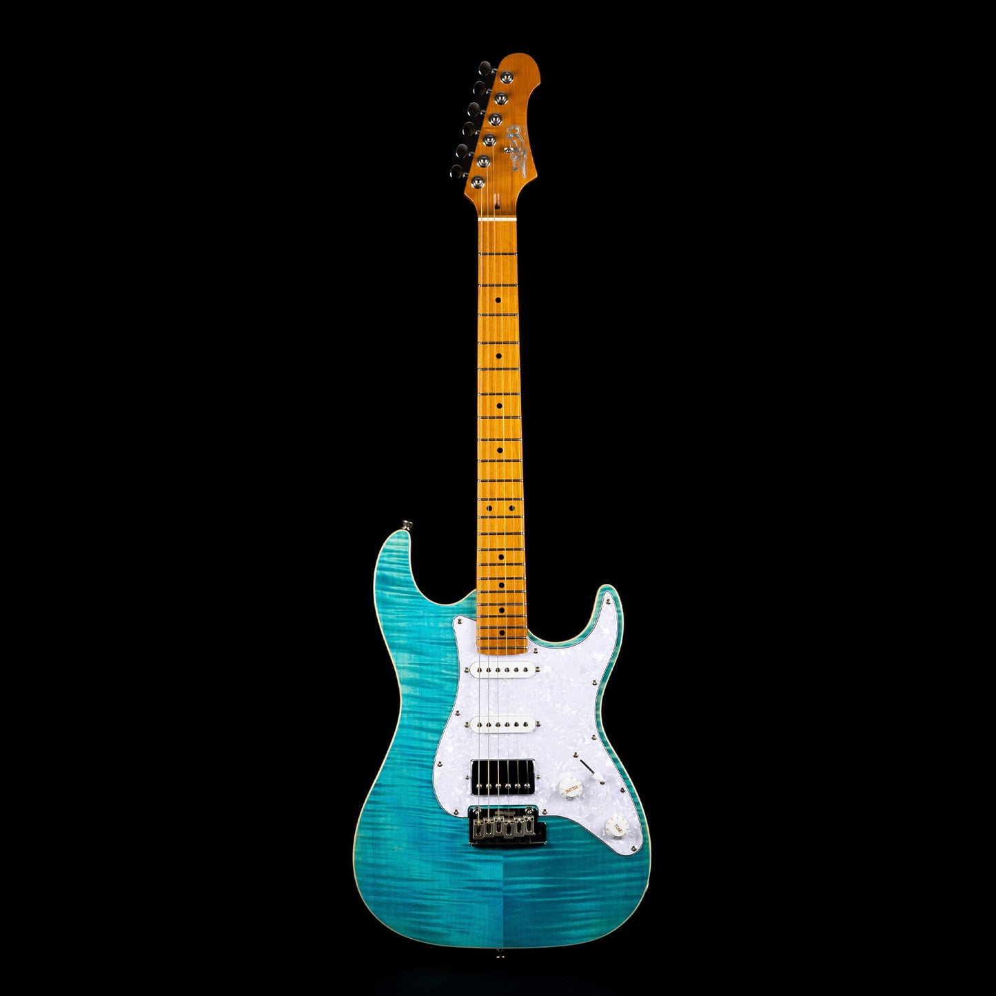 Electric Guitar Jet Guitars JS450 OBL Ocean Blue Free Setup