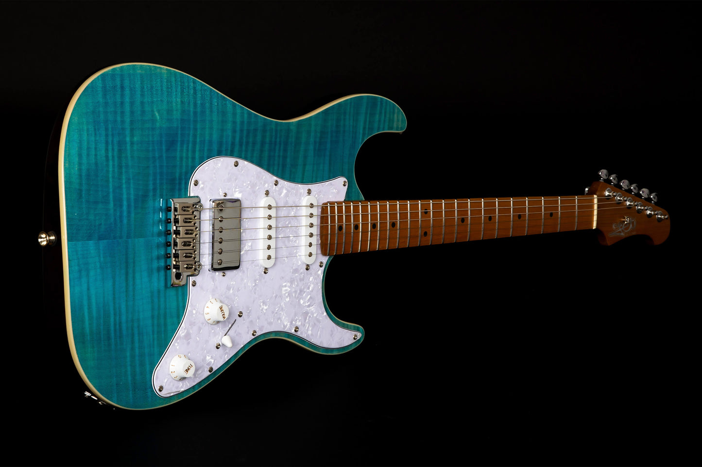 Electric Guitar Jet Guitars JS450 OBL Ocean Blue Free Setup