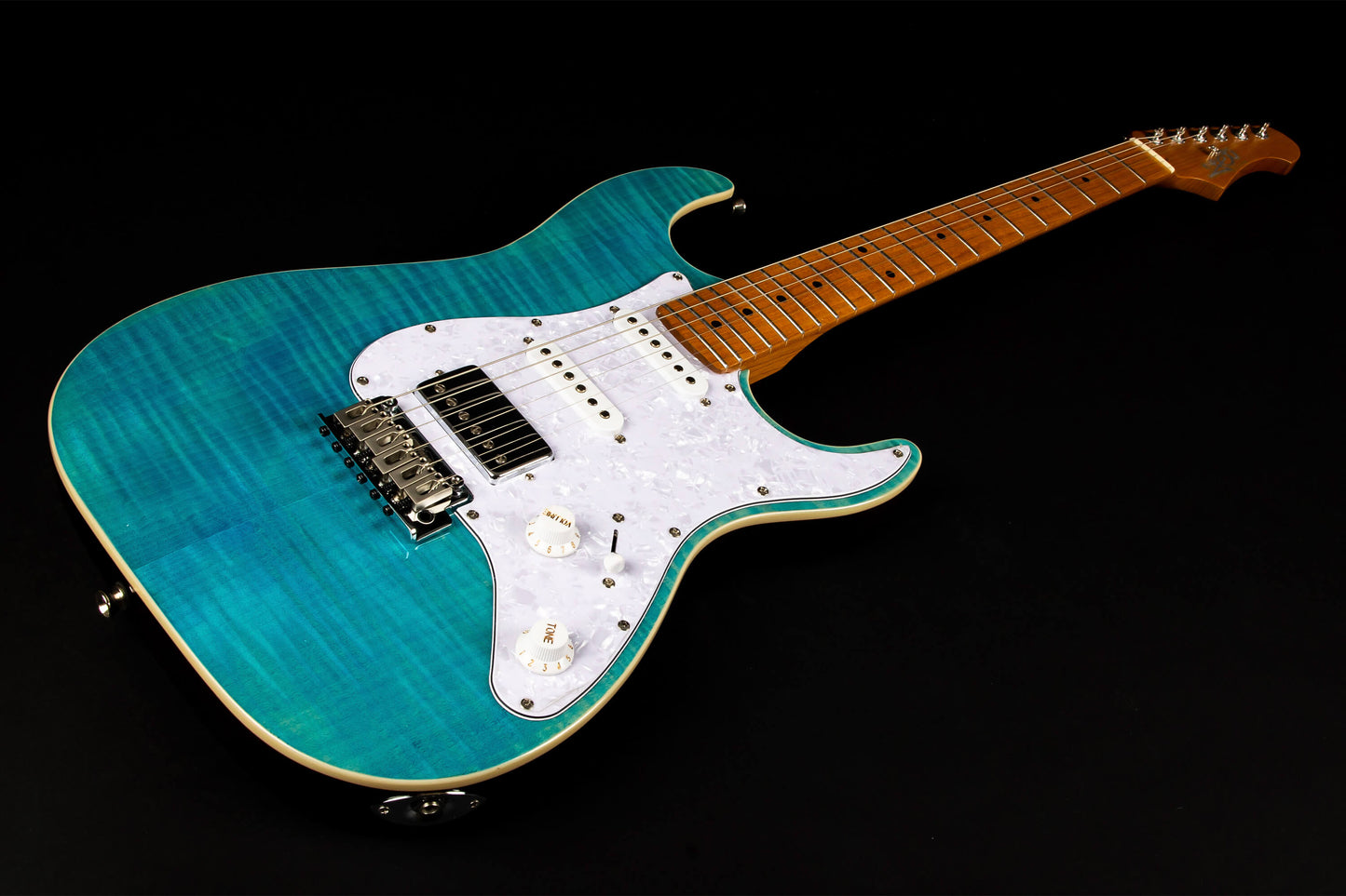 Electric Guitar Jet Guitars JS450 OBL Ocean Blue Free Setup