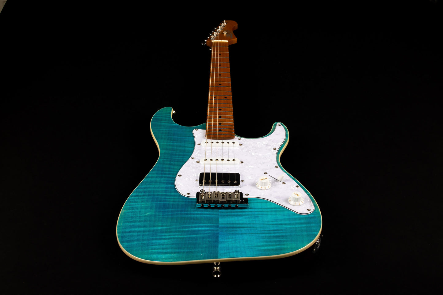 Electric Guitar Jet Guitars JS450 OBL Ocean Blue Free Setup