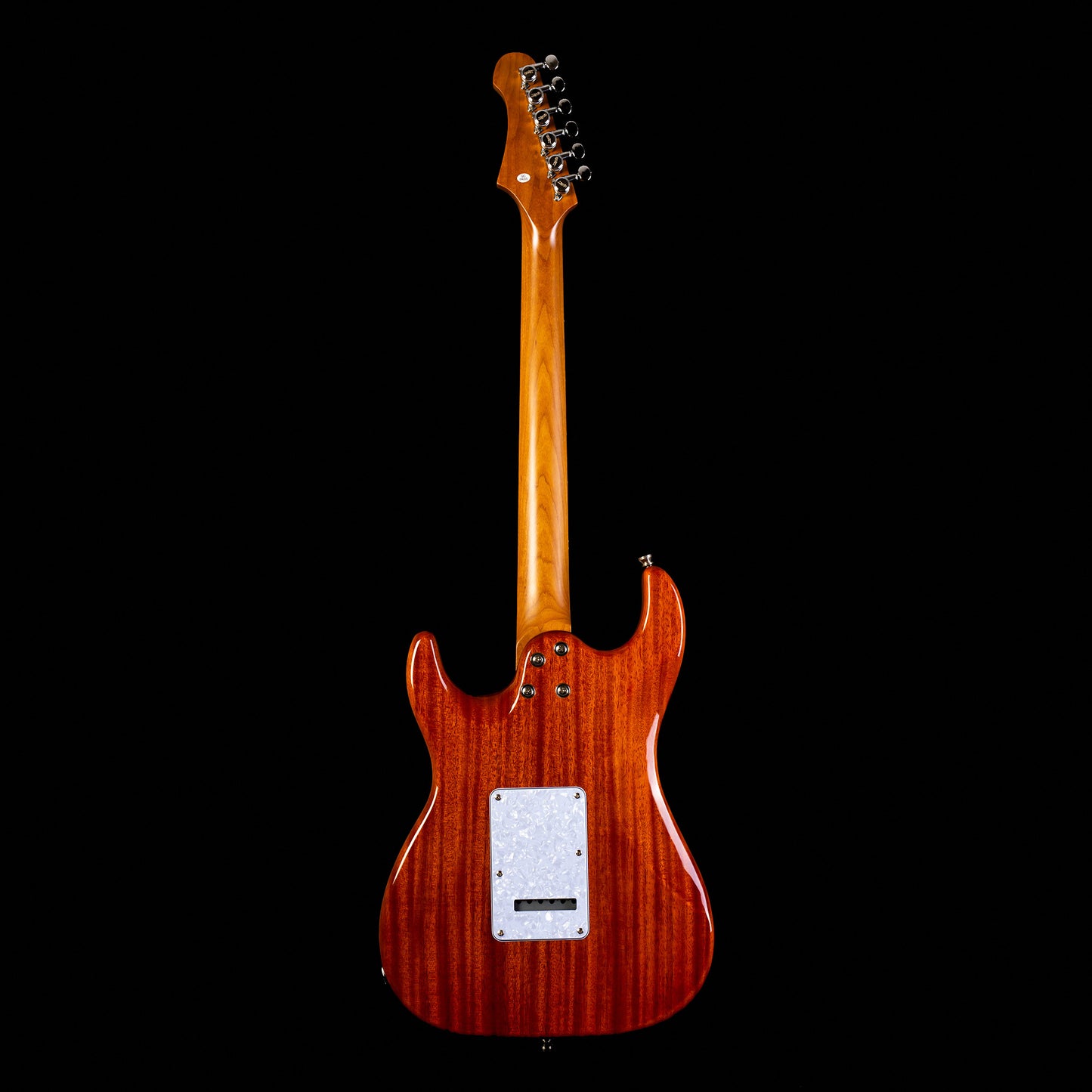 Electric Guitar Jet Guitars JS600 TRS Transparent Red Free Setup