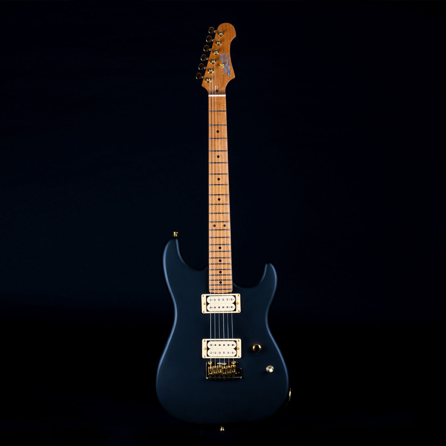 Electric Guitar Jet Guitars JS700 MBK Matte Black Free Setup