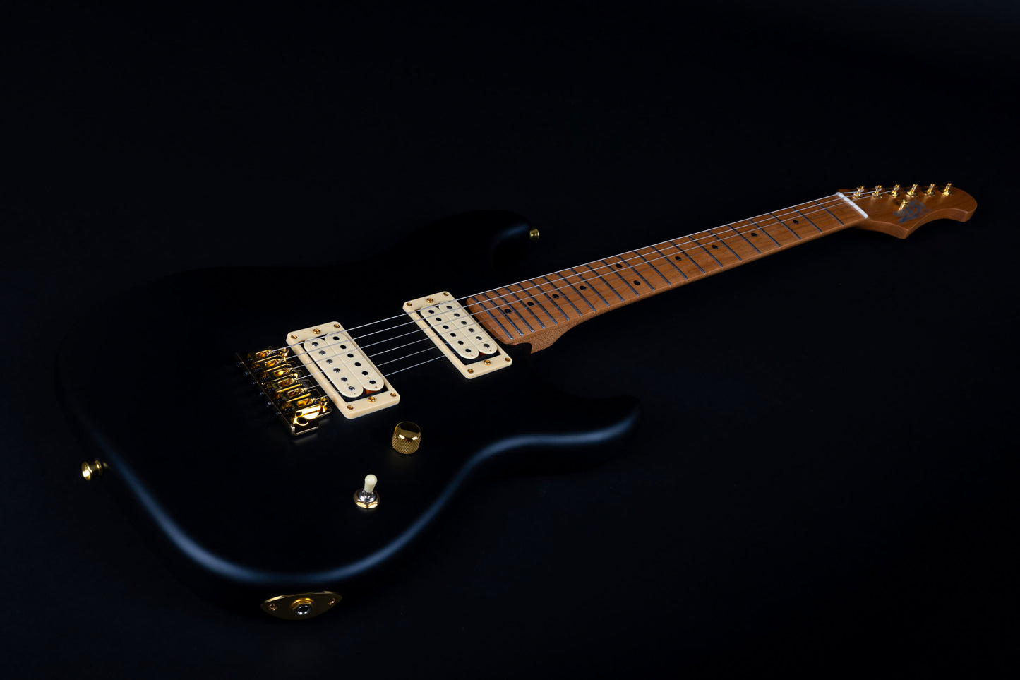 Electric Guitar Jet Guitars JS700 MBK Matte Black Free Setup