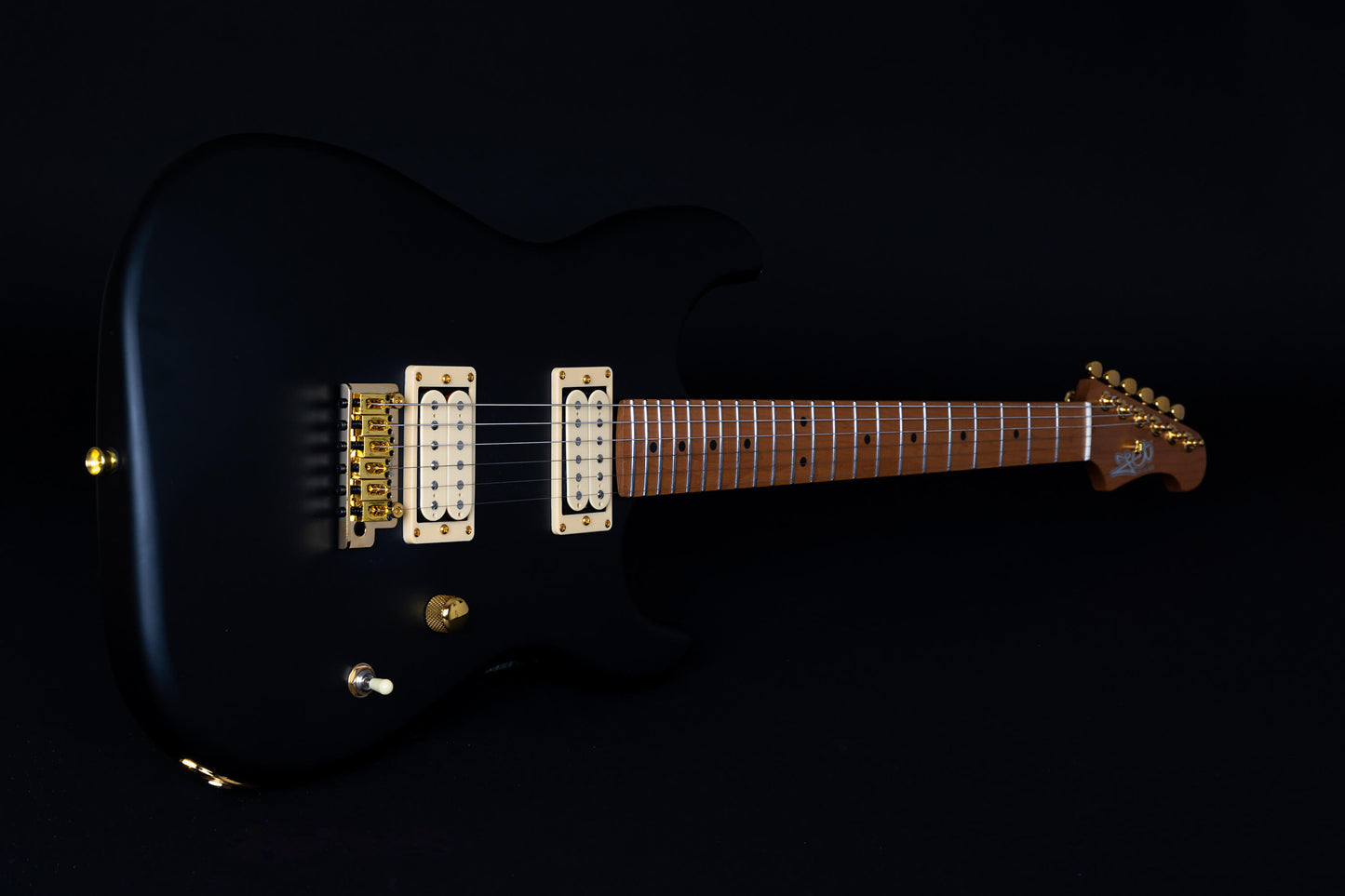 Electric Guitar Jet Guitars JS700 MBK Matte Black Free Setup